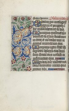 Book of Hours (Use of Rouen): fol. 127v, c. 1470. Creator: Master of the Geneva Latini (French, active Rouen, 1460-80).