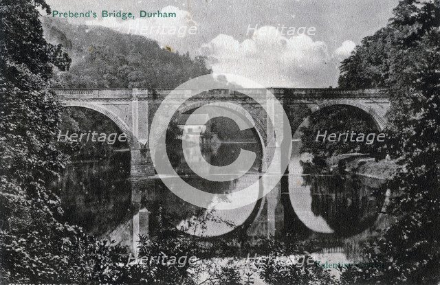Prebend's Bridge, Durham, 1905. Artist: Unknown