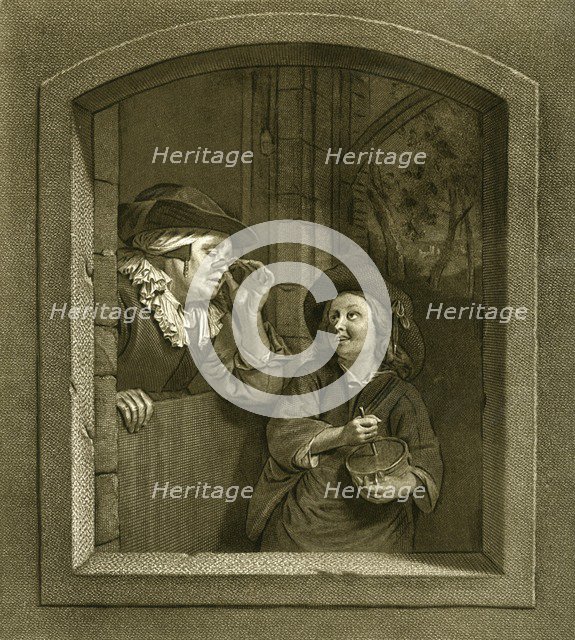 'Bukal; eighteenth century French engraving', 1948. Artist: Unknown.