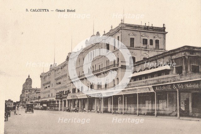 'Calcutta - Grand Hotel', c1905. Artist: Unknown.