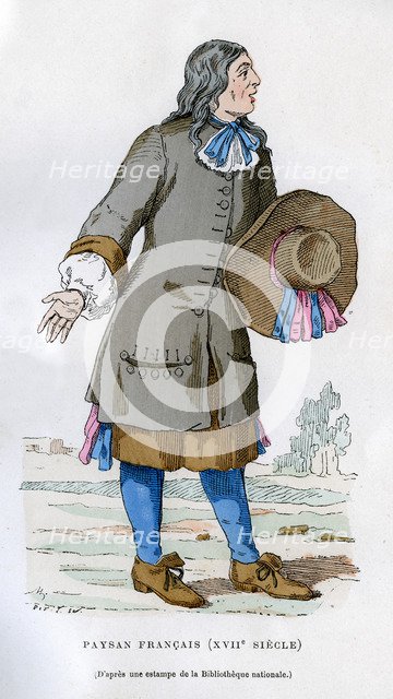 French peasant, 17th century (1882-1884). Artist: Unknown