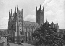 Canterbury Cathedral, c1900. Artist: Chester Vaughan.