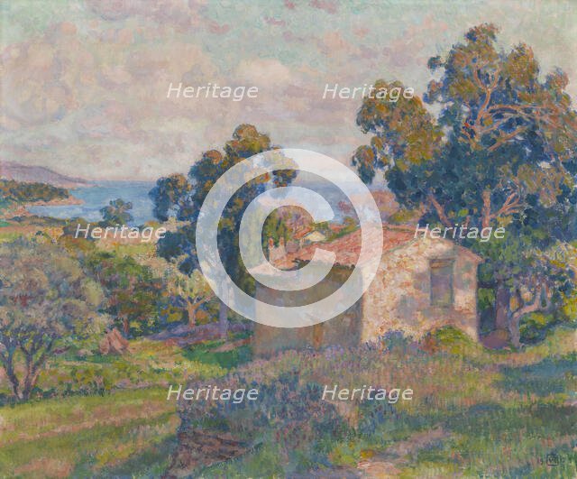 Landscape from Provençe, 1917. Creator: Théo van Rysselberghe.