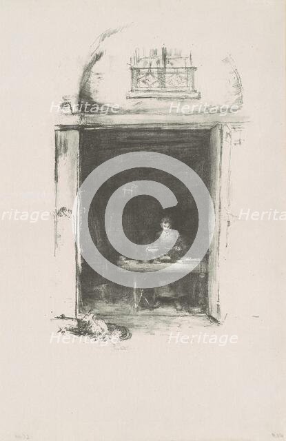 The Smith, Passage du Dragon, 1894. Creator: James Abbott McNeill Whistler.