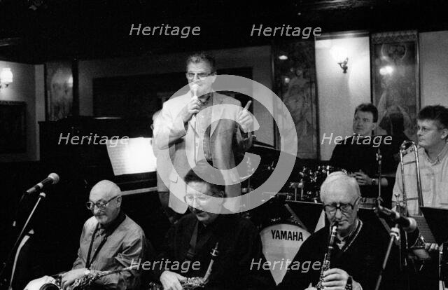 Allan Ganley, B.B. Watermill Jazz Club, Dorking, Surrey, Oct 2000. Creator: Brian O'Connor.