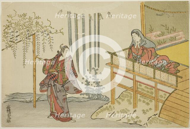 Parody of the Story of Narukami, 1765. Creator: Unknown.