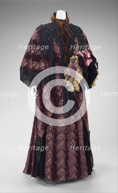 Ensemble, American or European, 1894. Creator: House of Worth.