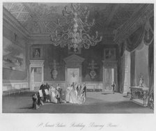 'St. James's Palace. Birthday. Drawing Room', c1841. Artist: Henry Melville.