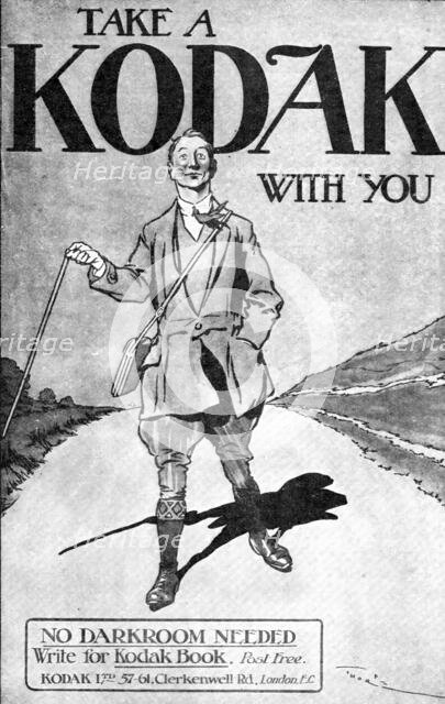 Take a Kodak with you, 1909. Creator: Unknown.