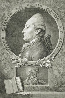 Portrait of Friedrich Eberhard von Rochau, 1777. Creator: Daniel Nikolaus Chodowiecki.