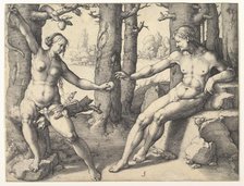 Fall of Man, 1530. Creator: Lucas van Leyden.