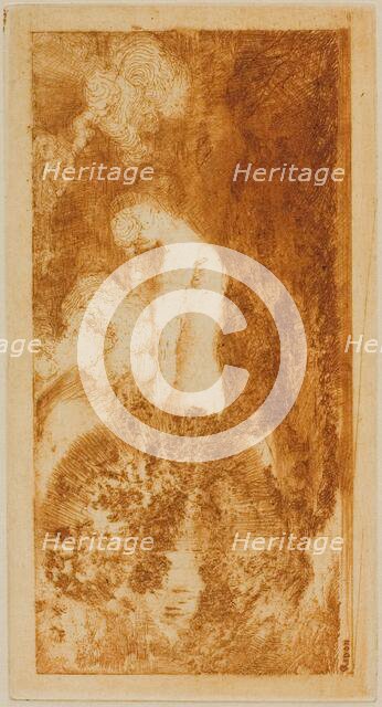 Bather, 1904. Creator: Odilon Redon.