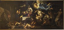 Saint Rochh in Prison Visited by an Angel, 1567. Creator: Tintoretto, Jacopo (1518-1594).