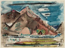 New Mexican Landscape near Taos, 1930. Creator: John Marin.