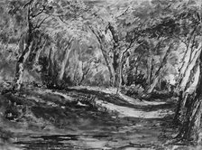 Windsor Forest, 1844. Creator: John Frederick Kensett.