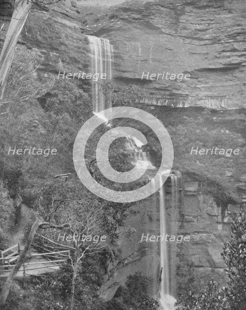 'Katoomba Falls', 19th century. Artist: Unknown.