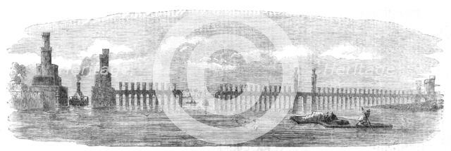 "The Barrage of the Nile", 1854. Creator: Unknown.