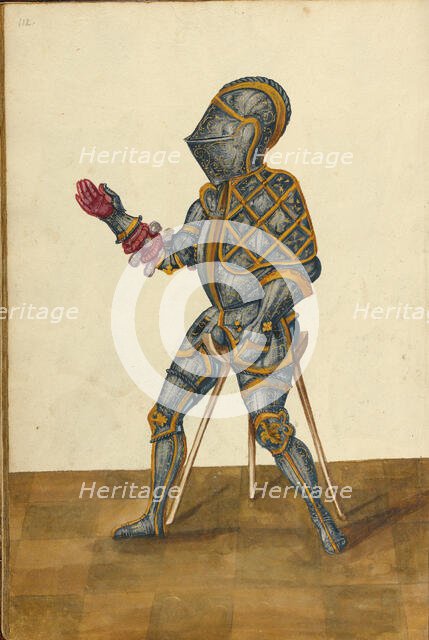 A Man in Armor, about 1560-1570. Creator: Unknown.