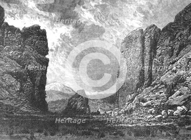 'A Canon; A Ride Round the Valley of Mexico', 1875. Creator: Frederick A. Lyons.