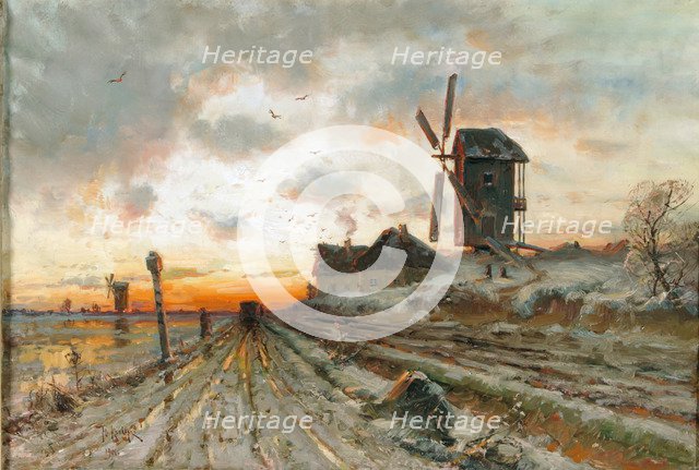 Early spring, 1906. Artist: Klever, Juli Julievich (Julius), von (1850-1924)