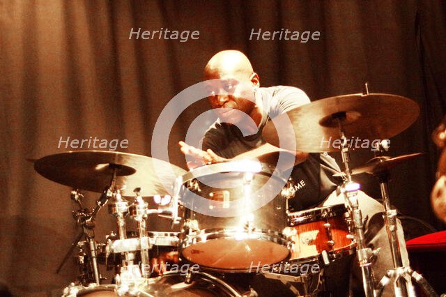 Winston Clifford, Nigel Thomas Quintet, Verdict Jazz Club, Brighton, East Sussex, June 2023. Creator: Brian O'Connor.