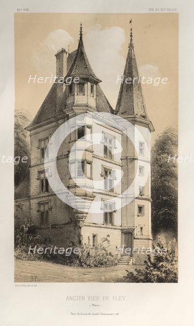 ...Pl. 61, Ancien Fief De Fley (Nièvre), 1860. Creator: Victor Petit (French, 1817-1874).