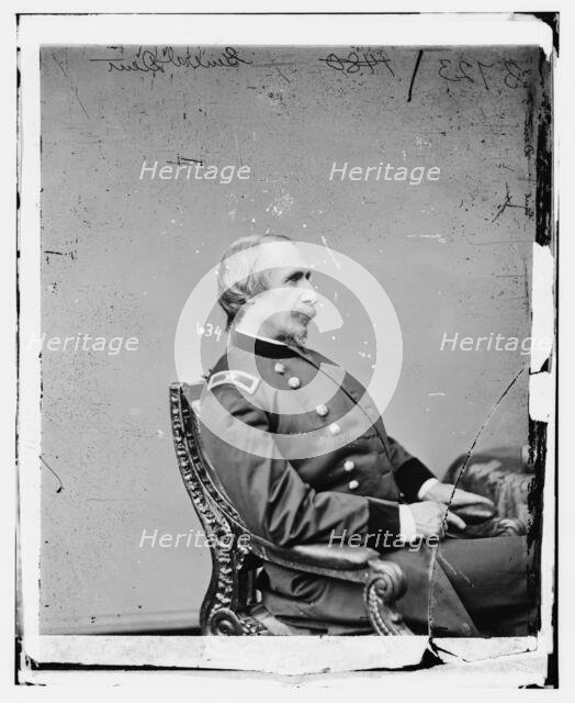 General Frederick Tracy Dent, US Army, between 1860 and 1875. Creator: Unknown.