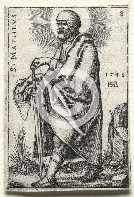 St. Mark, 1545-1546. Creator: Hans Sebald Beham (German, 1500-1550).