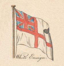 'White Ensign', 1838. Artist: Unknown.