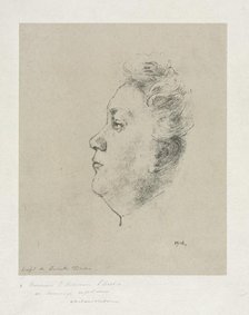 Mlle. Juliette Dodu, 1904. Creator: Odilon Redon (French, 1840-1916); Auguste Clot (French, 1858-1936).