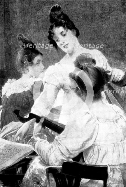 A Trio - by Edgar Bundy, 1898. Creator: Unknown.