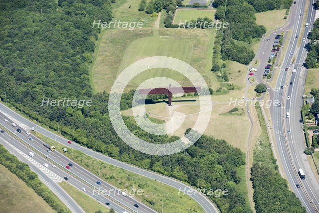 The Angel of the North, Gateshead, 2018. Creator: Emma Trevarthen.