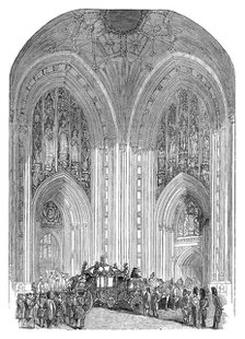 'Houses of Parliament, Grand Entrance', Westminster, London, late 19th century. Artist: Unknown