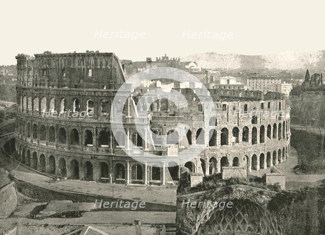 The Colosseum, Rome, Italy, 1895.  Creator: W & S Ltd.