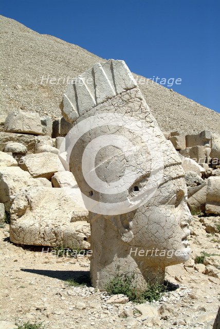 The West Terrace, Nemrut, Turkey. Artist: Samuel Magal