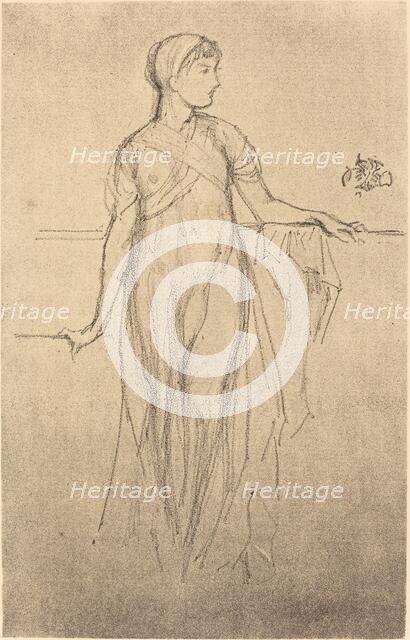 Study, 1879. Creator: James Abbott McNeill Whistler.