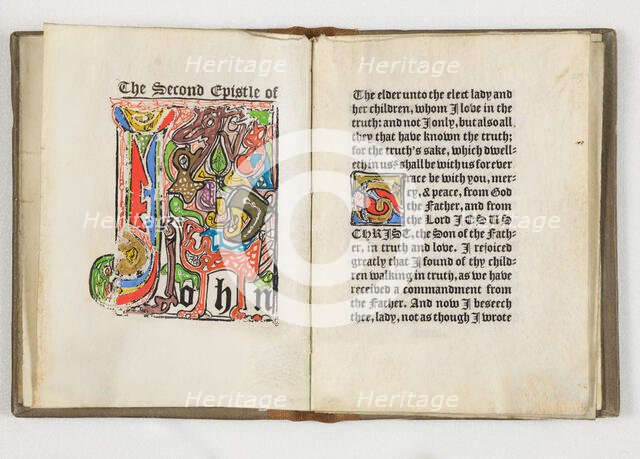 The Second Epistle of John, 1901. Creator: Janet Payne Bowles.