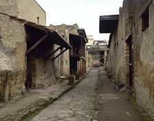 Cardo IV, Herculaneum, Italy, 2002.  Creator: LTL.