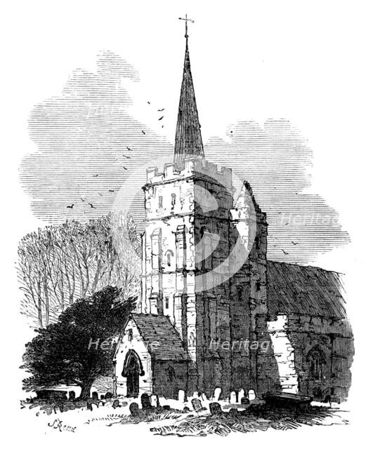 The Isle of Thanet: Minster Church, 1873. Creator: Unknown.