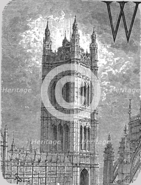 'Victoria Tower', 1872.  Creator: Gustave Doré.
