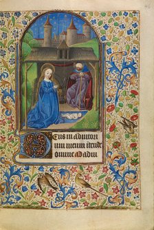 The Nativity; Book of Hours, about 1466-1470. Creator: Master of Jacques of Luxembourg.