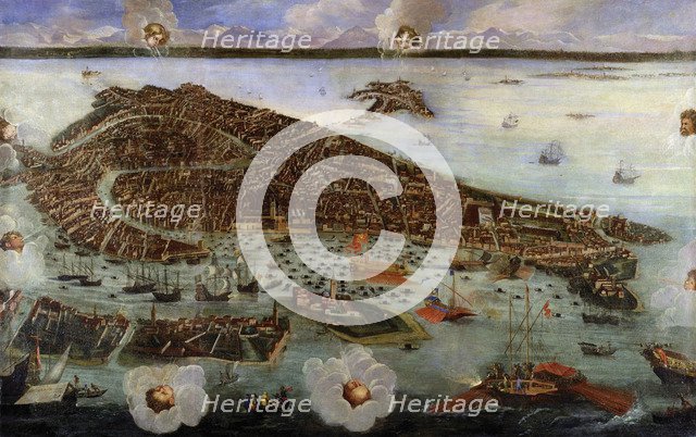 Perspective Map of Venice, c. 1650.