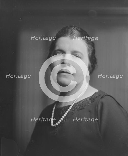 Miss C. Hagerman, portrait photograph, 1919 Jan. 30. Creator: Arnold Genthe.