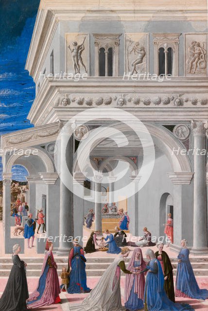 The Birth of the Virgin, 1467. Creator: Fra Carnevale.