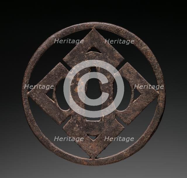 Sword Guard, 1800s. Creator: Unknown.