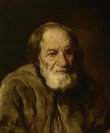 Study of an Old Peasant, c1840. Creator: Piotr Michalowski.