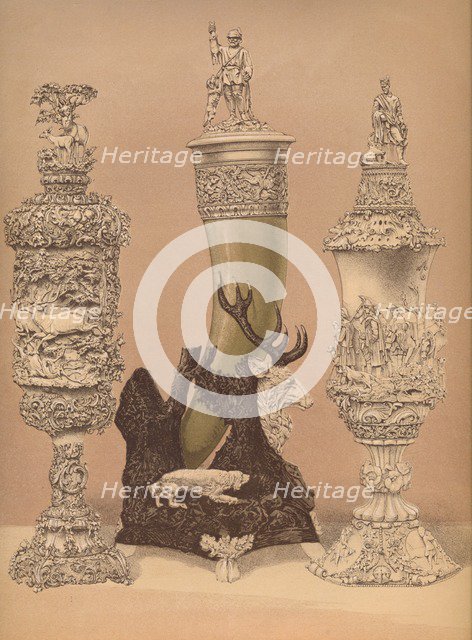 'Ivory Carvings', 1893.  Artist: Robert Dudley.