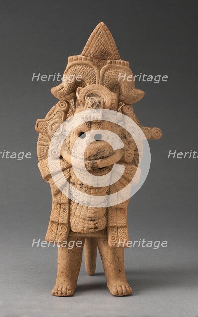 Figure of a Standing Warrior, A.D. 600/900. Creator: Unknown.