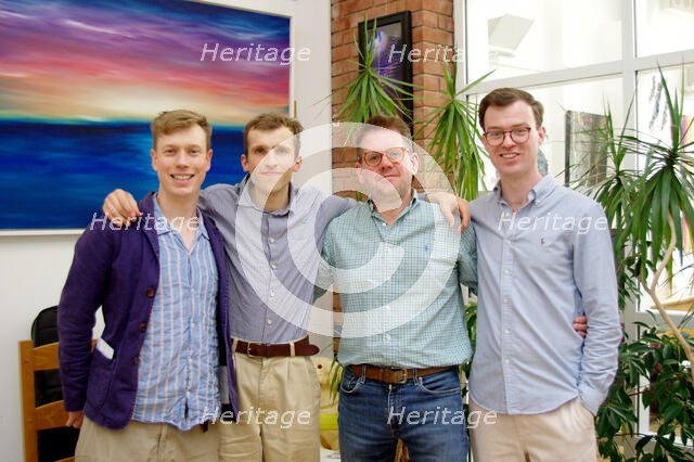 Sam Braysher Quartet, Clocktower Cafe Jazz Club, Croydon, London, March 2025. Creator: Brian O'Connor.