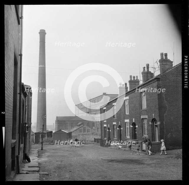 Beswick Street, Long Sight, Royton, Oldham, Greater Manchester, 1966-1974. Creator: Eileen Deste.